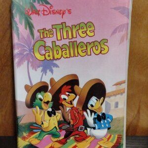 WALT DISNEY'S THE THREE CABALLEROS VHS